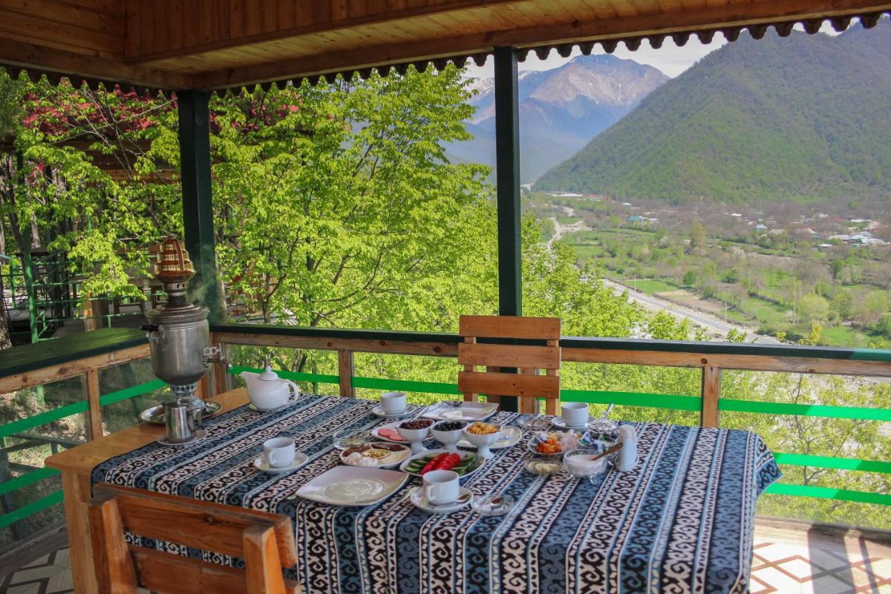 Kungut Hotel & Restaurant Şǝki Dış mekan fotoğraf