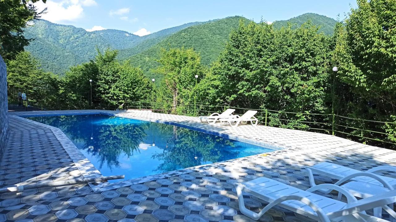 Kungut Hotel & Restaurant Şǝki Dış mekan fotoğraf
